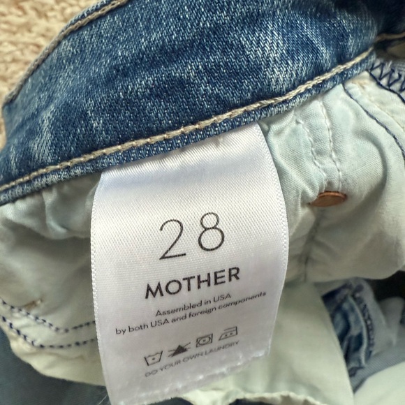 Mother The Insider Ankle in Bloom and Doom - Picture 4 of 6